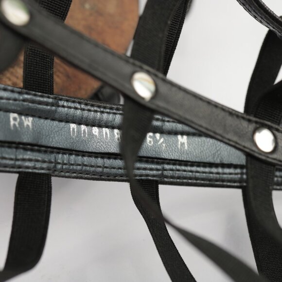 Stuart Weitzman Womens Gladiator Sandal Size 6.5 Tall Black Leather Strappy Shoe - Picture 11 of 14